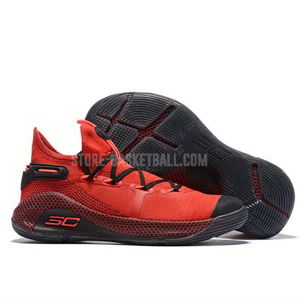 bkt818 red curry 6 men's under armour basketball shoes