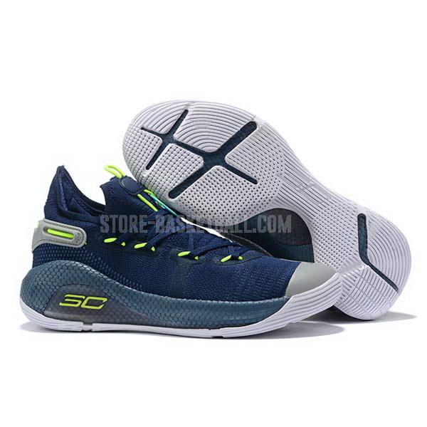 bkt828 blue curry 6 men's under armour basketball shoes
