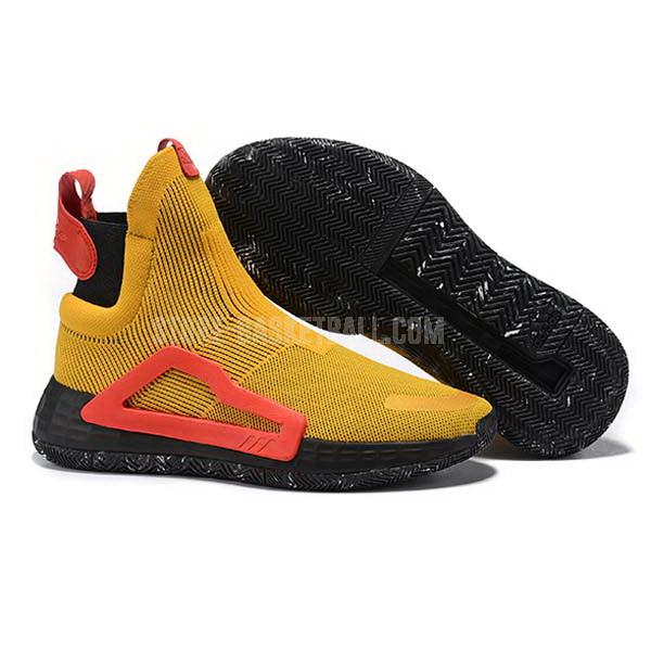 bkt859 yellow n3xt l3v3l men's adidas basketball shoes