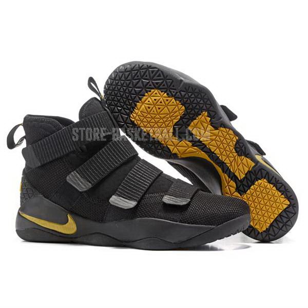 bkt887 black lebron soldier 11 men's nike basketball shoes
