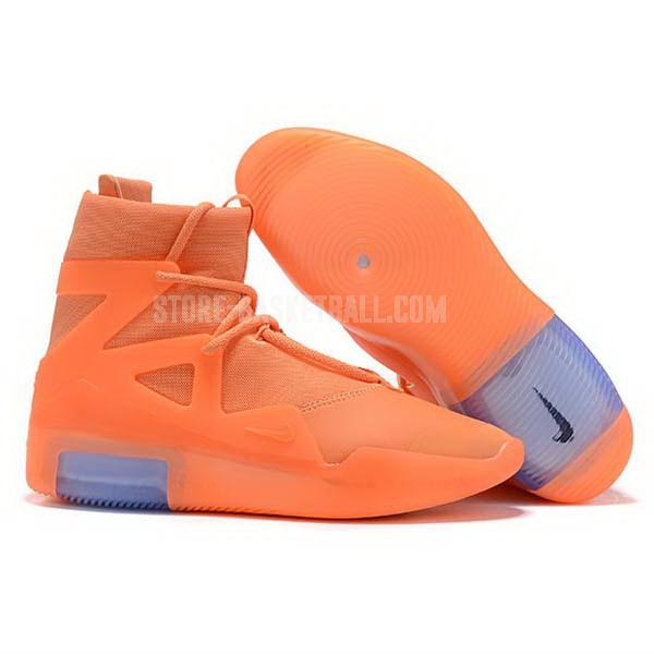 bkt899 orange air fear of god 1 men's nike basketball shoes