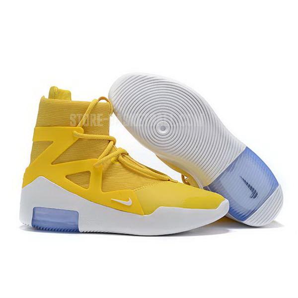 bkt903 yellow air fear of god 1 men's nike basketball shoes