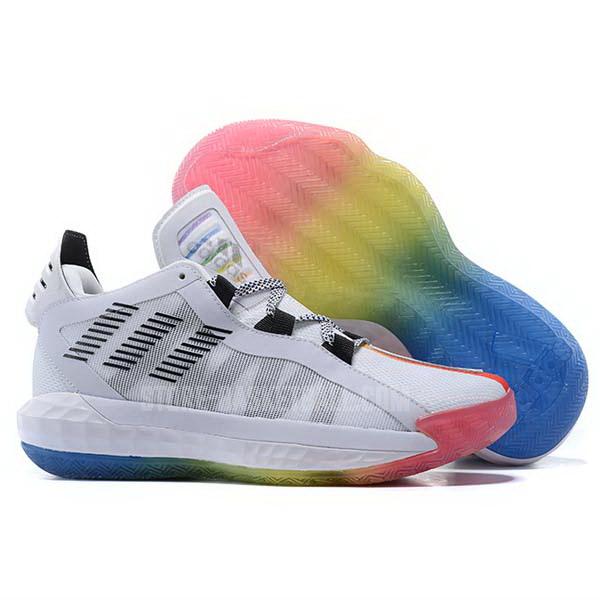bkt933 white dame 6 men's adidas basketball shoes