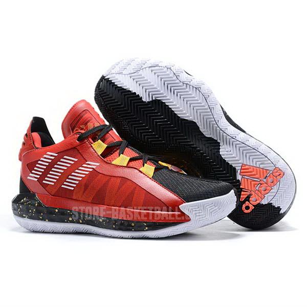 bkt937 red dame 6 men's adidas basketball shoes