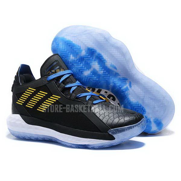 bkt946 black dame 6 men's adidas basketball shoes