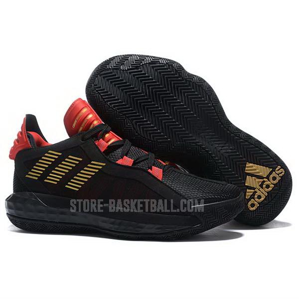 bkt952 black dame 6 men's adidas basketball shoes