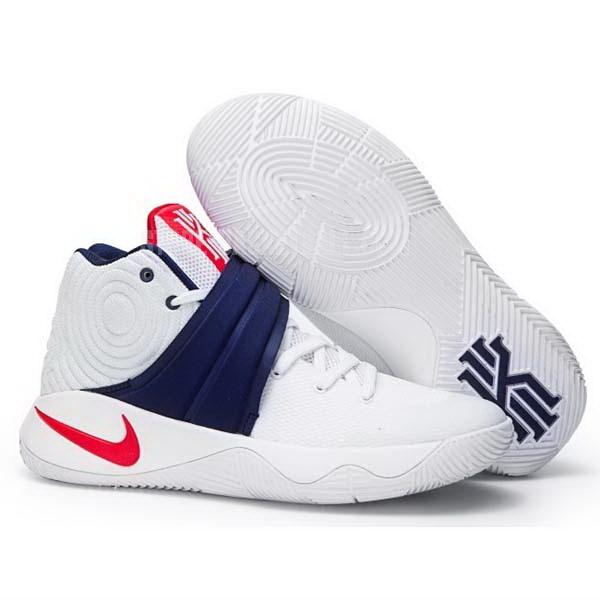 bkt957 white kyrie 2 ii men's nike basketball shoes