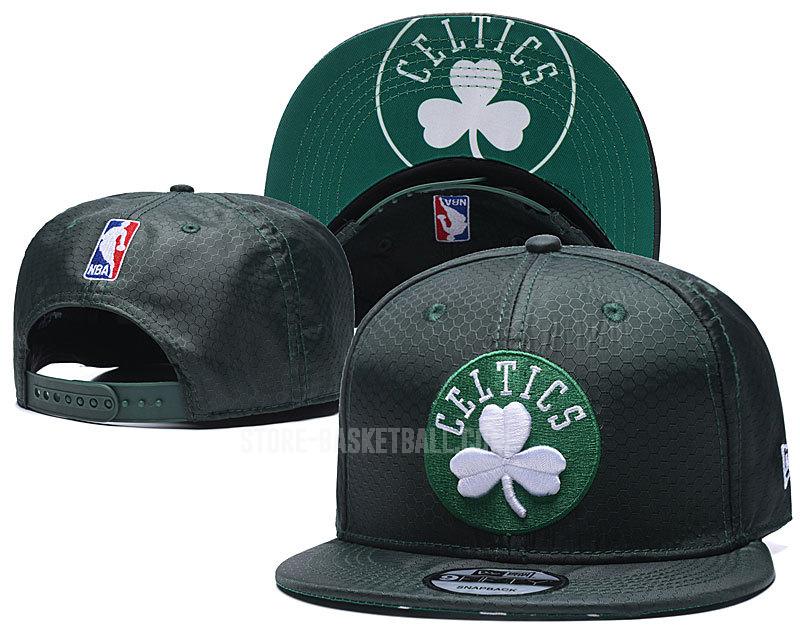 boston celtics black ne44 men's basketball hat