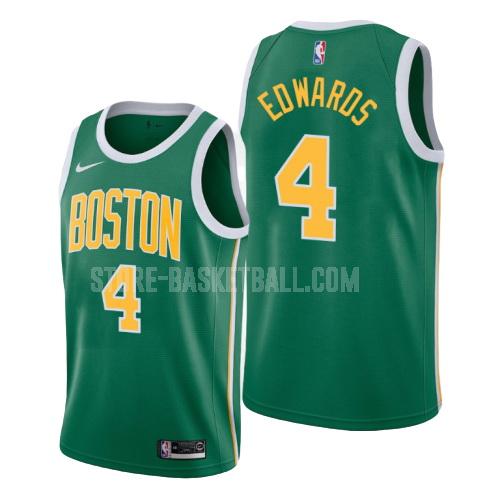 boston celtics carsen edwards 4 green earned edition men's replica jersey