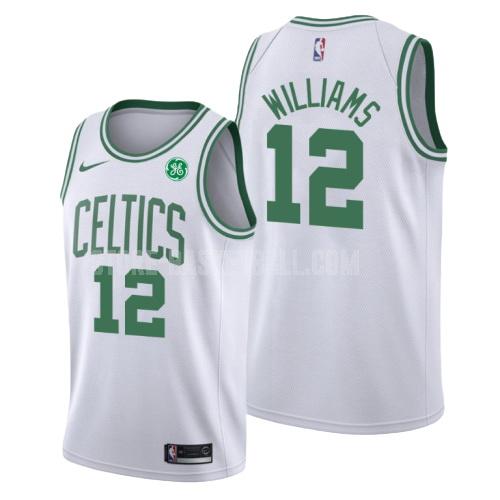 boston celtics grant williams 12 white association men's replica jersey