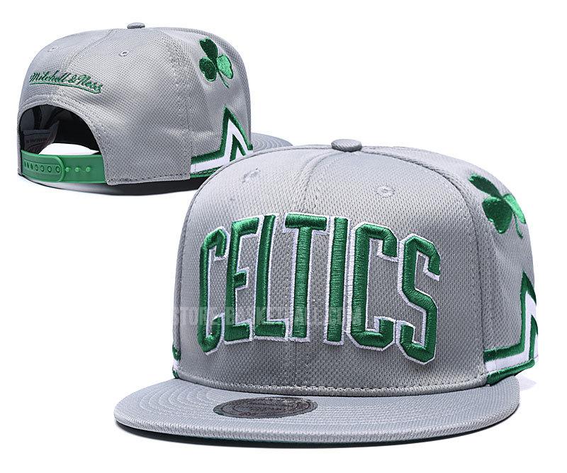 boston celtics gray ne46 men's basketball hat