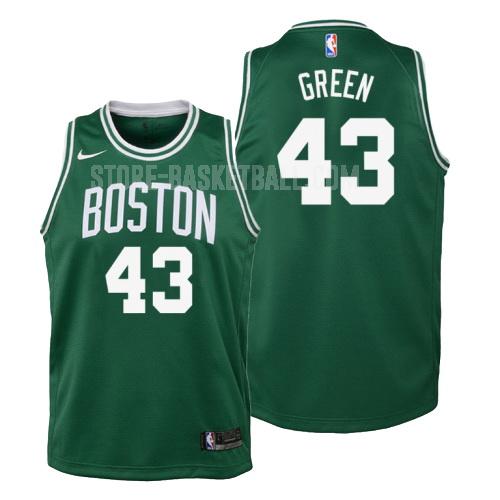boston celtics javonte green 43 green icon youth replica jersey