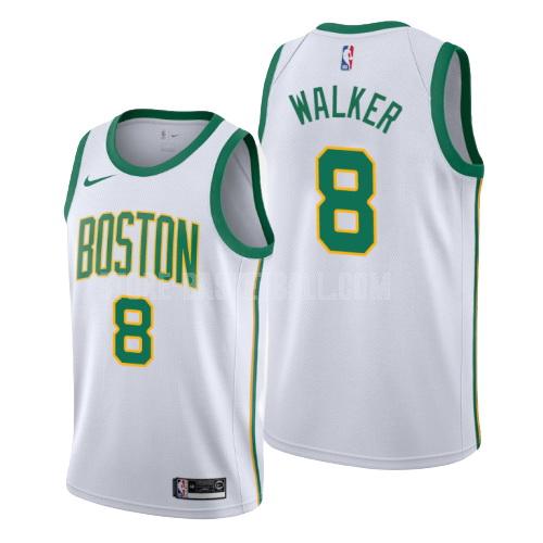 boston celtics kemba walker 8 white city edition men's replica jersey