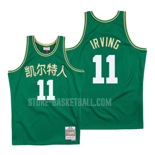 boston celtics kyrie irving 11 green chinese new year men's replica jersey