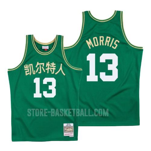 boston celtics marcus morris 13 green chinese new year men's replica jersey