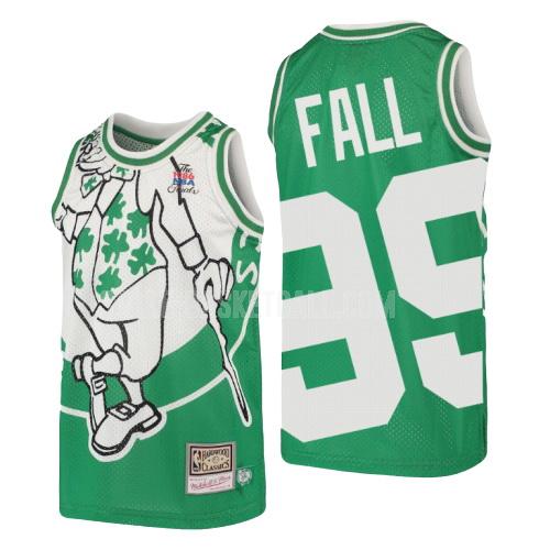 boston celtics tacko fall 99 green hardwood classics big face youth replica jersey