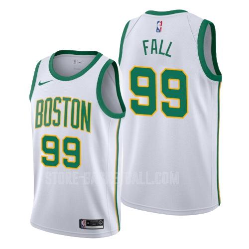boston celtics tacko fall 99 white city edition youth replica jersey