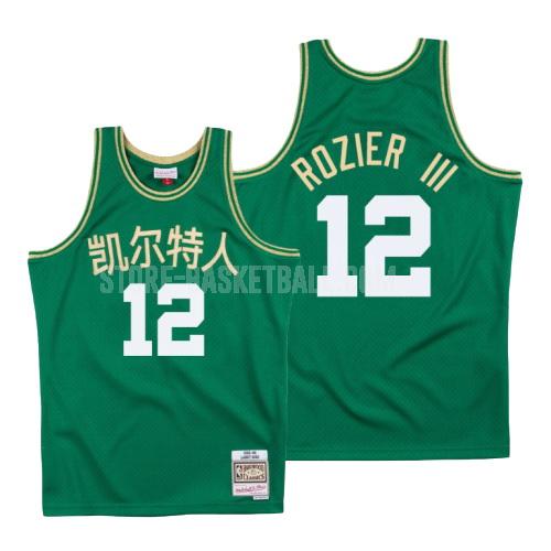boston celtics terry rozier 12 green chinese new year men's replica jersey