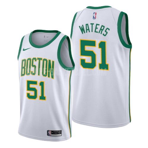 boston celtics tremont waters 51 white city edition youth replica jersey