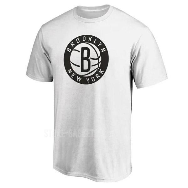 brooklyn nets white 417a25 men's t-shirt