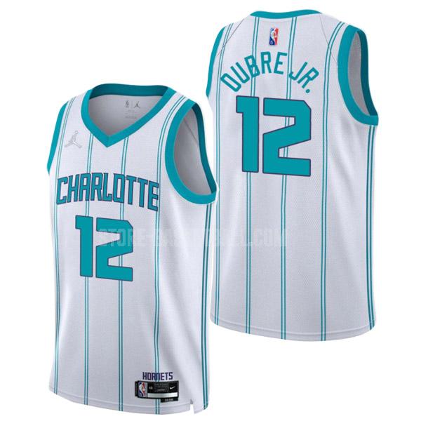 charlotte hornets kelly oubre jr 12 white association edition men's replica jersey