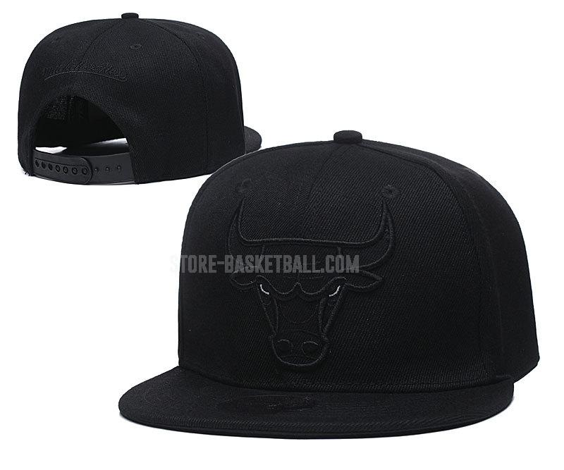 chicago bulls black ne62 men's basketball hat