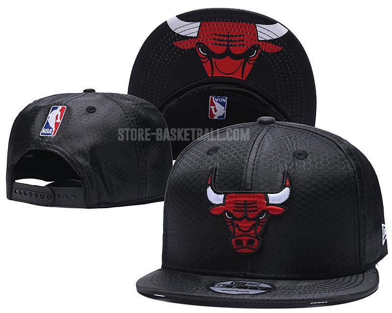 chicago bulls black ne79 men's basketball hat