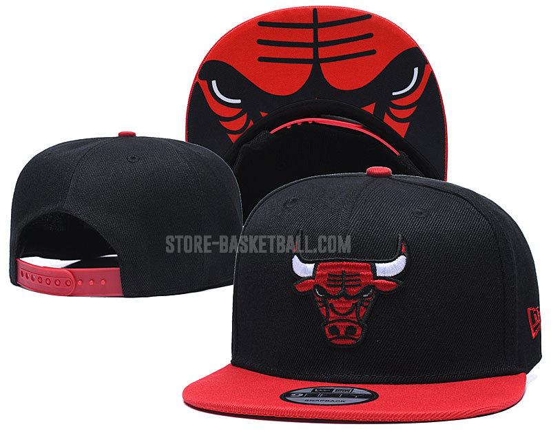 chicago bulls black ne80 men's basketball hat