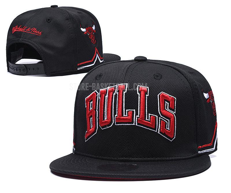 chicago bulls black ne82 men's basketball hat