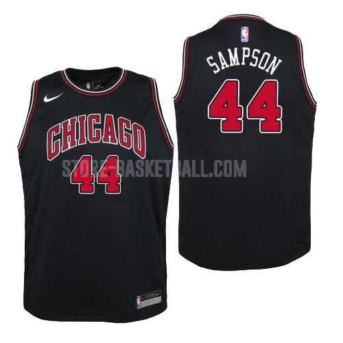 chicago bulls brandon sampson 44 black statement youth replica jersey