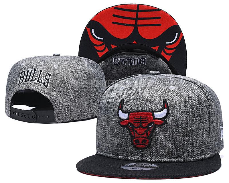 chicago bulls gray ne53 men's basketball hat