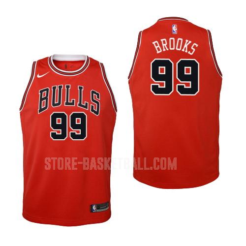 chicago bulls marshon brooks 99 red icon youth replica jersey