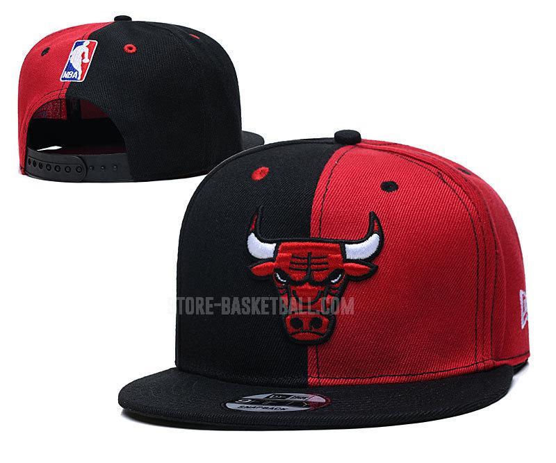 chicago bulls red-black ne57 men's basketball hat