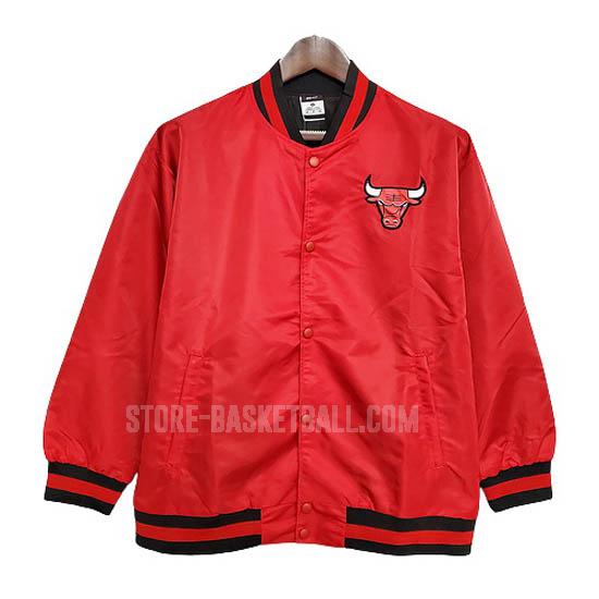 chicago bulls red basketball men's jacket