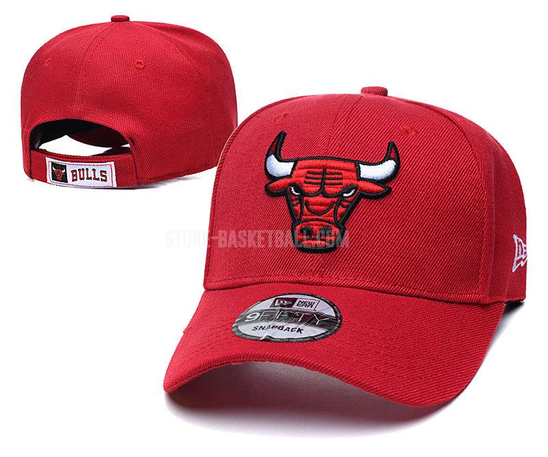 chicago bulls red ne56 men's basketball hat