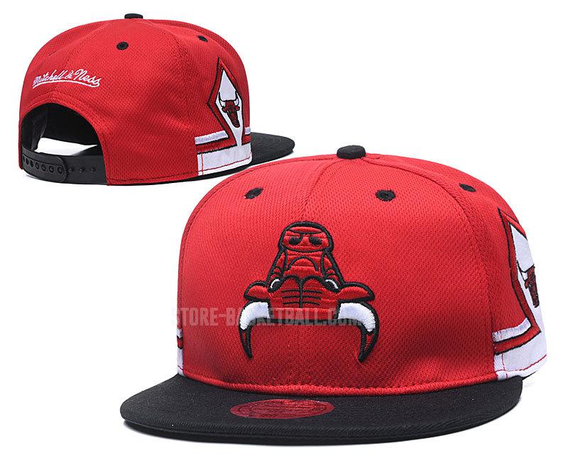 chicago bulls red ne61 men's basketball hat