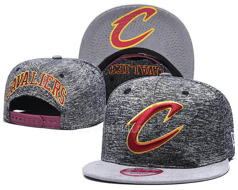 cleveland cavaliers gray ne84 men's basketball hat