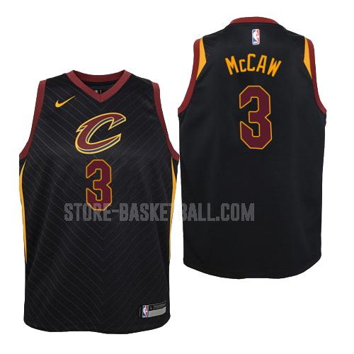 cleveland cavaliers patrick mccaw 3 black statement youth replica jersey