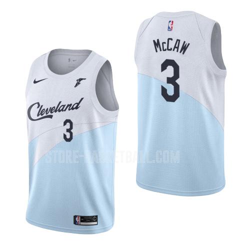 cleveland cavaliers patrick mccaw 3 blue earned edition men's replica jersey