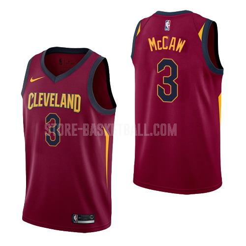 cleveland cavaliers patrick mccaw 3 red icon men's replica jersey