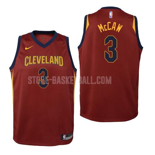 cleveland cavaliers patrick mccaw 3 red icon youth replica jersey