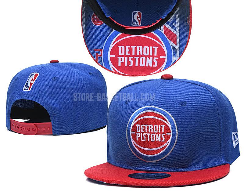 detroit pistons blue ne168 men's basketball hat