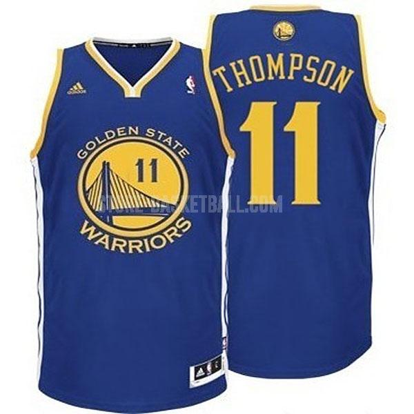 golden state warriors klay thompson 11 blue road youth replica jersey