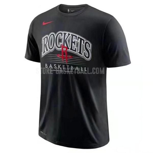 houston rockets black 417a10 men's t-shirt