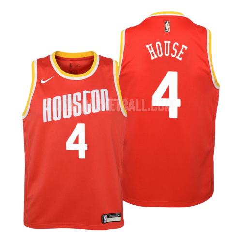houston rockets danuel house 4 red hardwood classics youth replica jersey