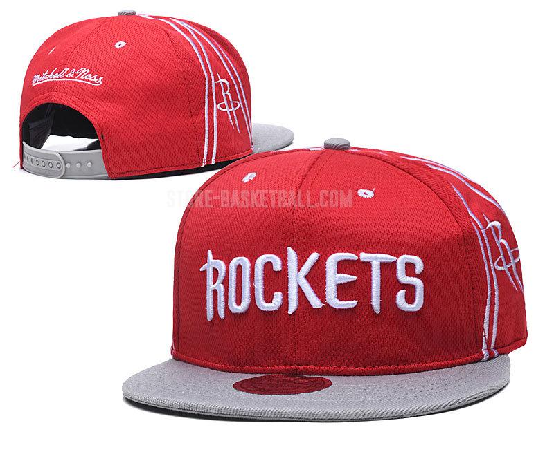 houston rockets red ne89 men's basketball hat