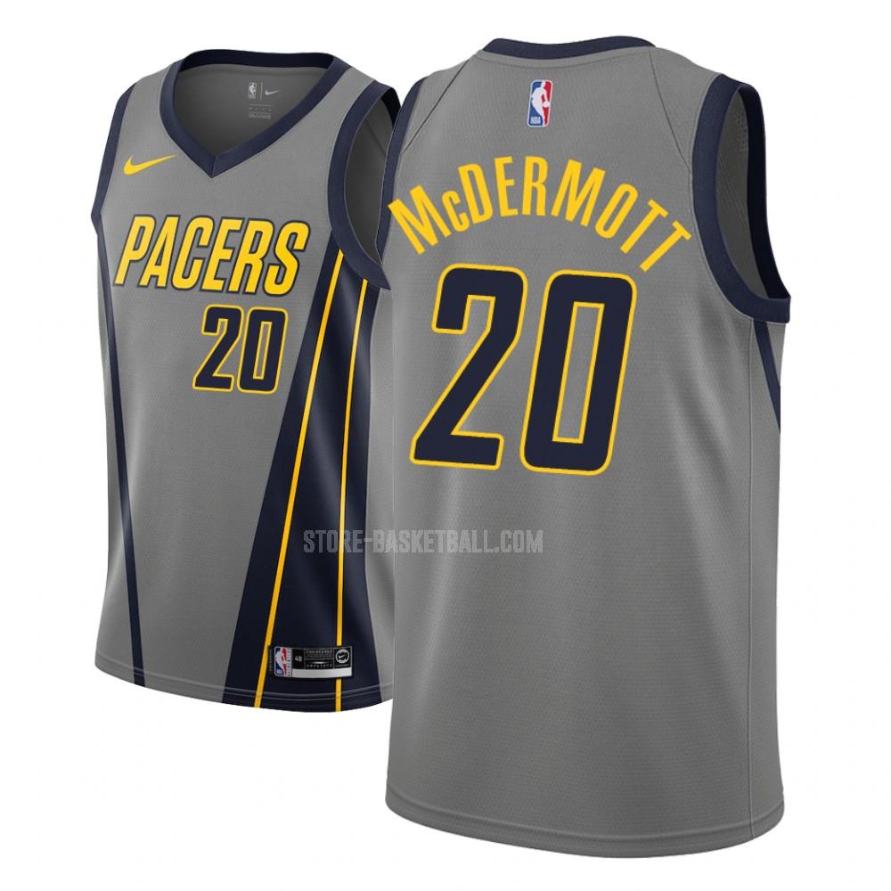 indiana pacers doug mcdermott 20 gray city edition youth replica jersey