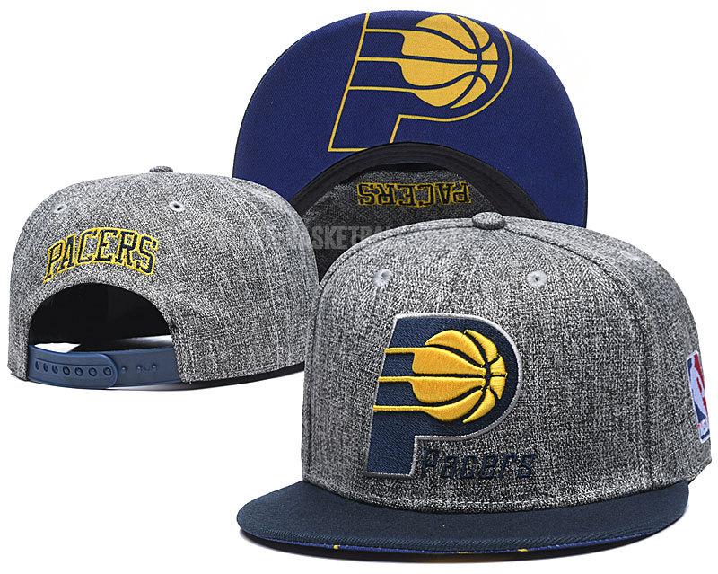 indiana pacers gray ne91 men's basketball hat