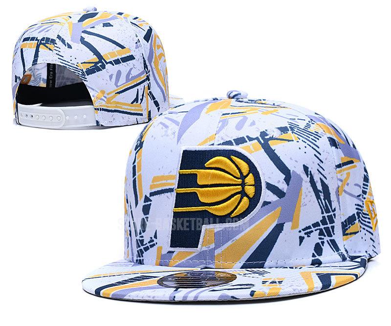 indiana pacers white ne93 men's basketball hat