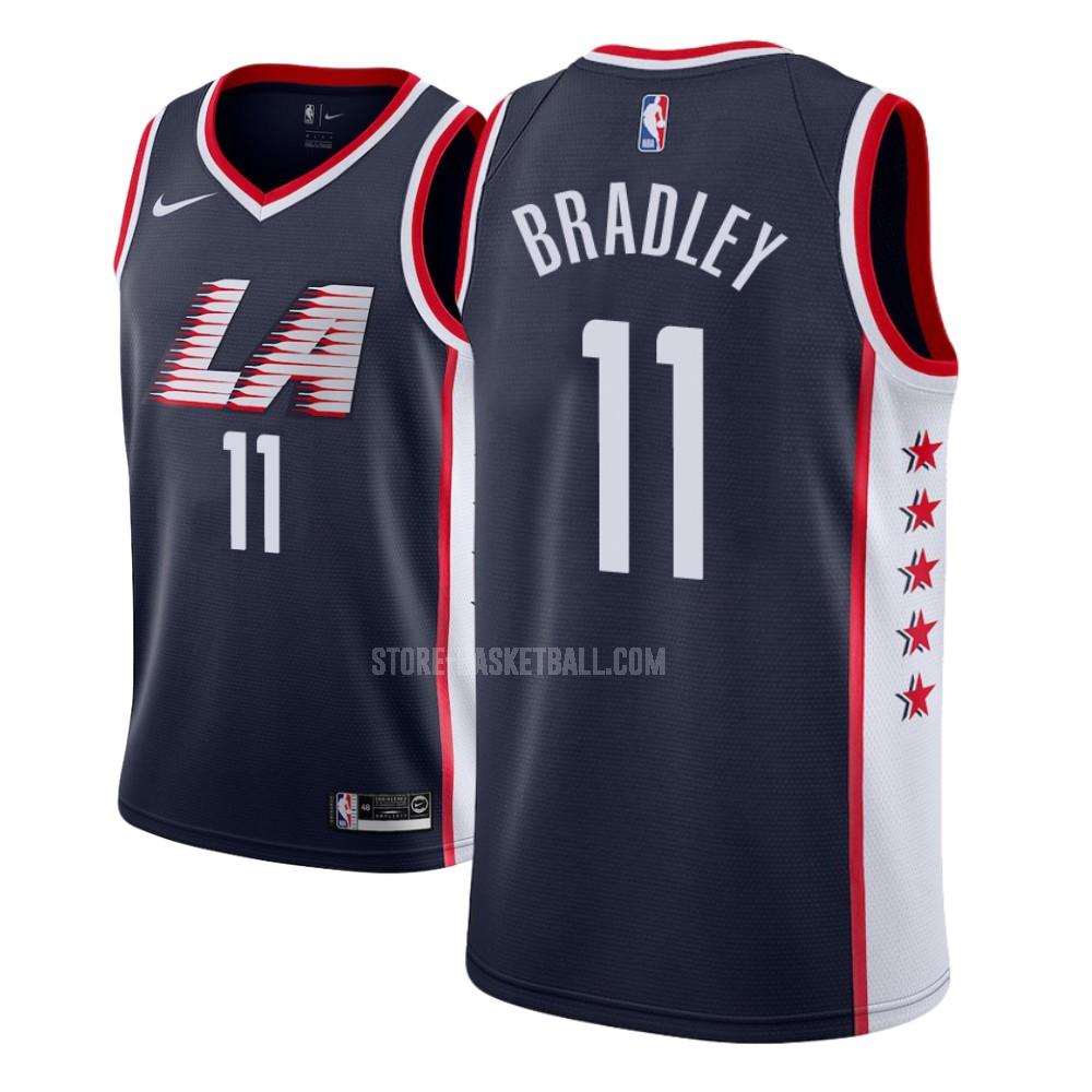 los angeles clippers avery bradley 11 navy city edition men's replica jersey